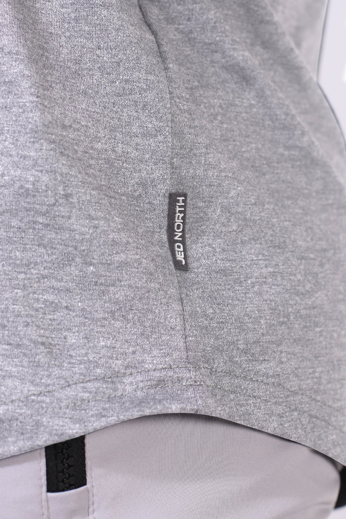 Jed North Men's Classic Bodybuilding Racerback Stringer - Light Gray