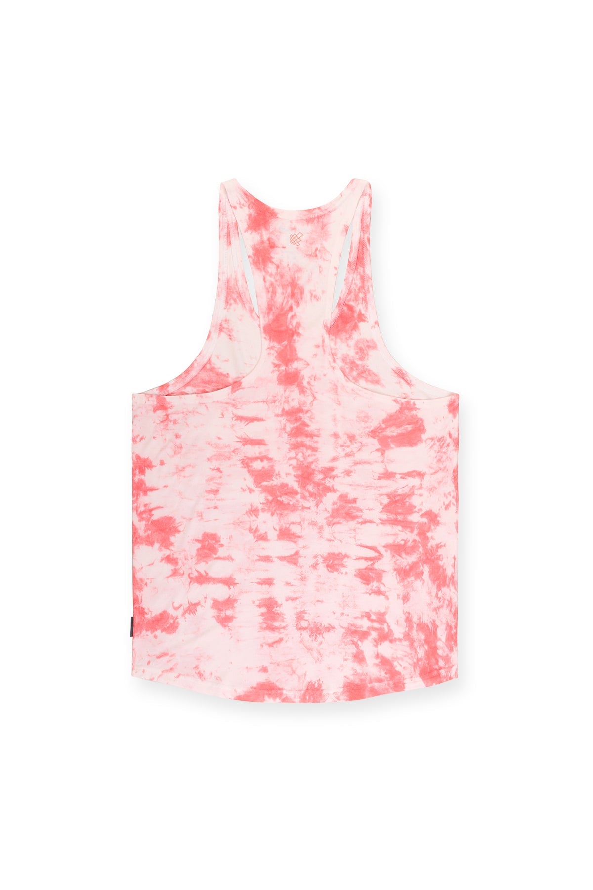 Jed North Men's Classic Bodybuilding Racerback Stringer - Red Tie Dye