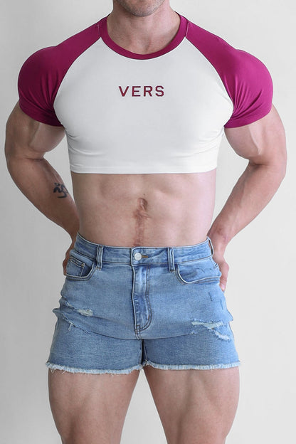 JJ Malibu Men's Muscle-Fit Crop Tee - Versatile