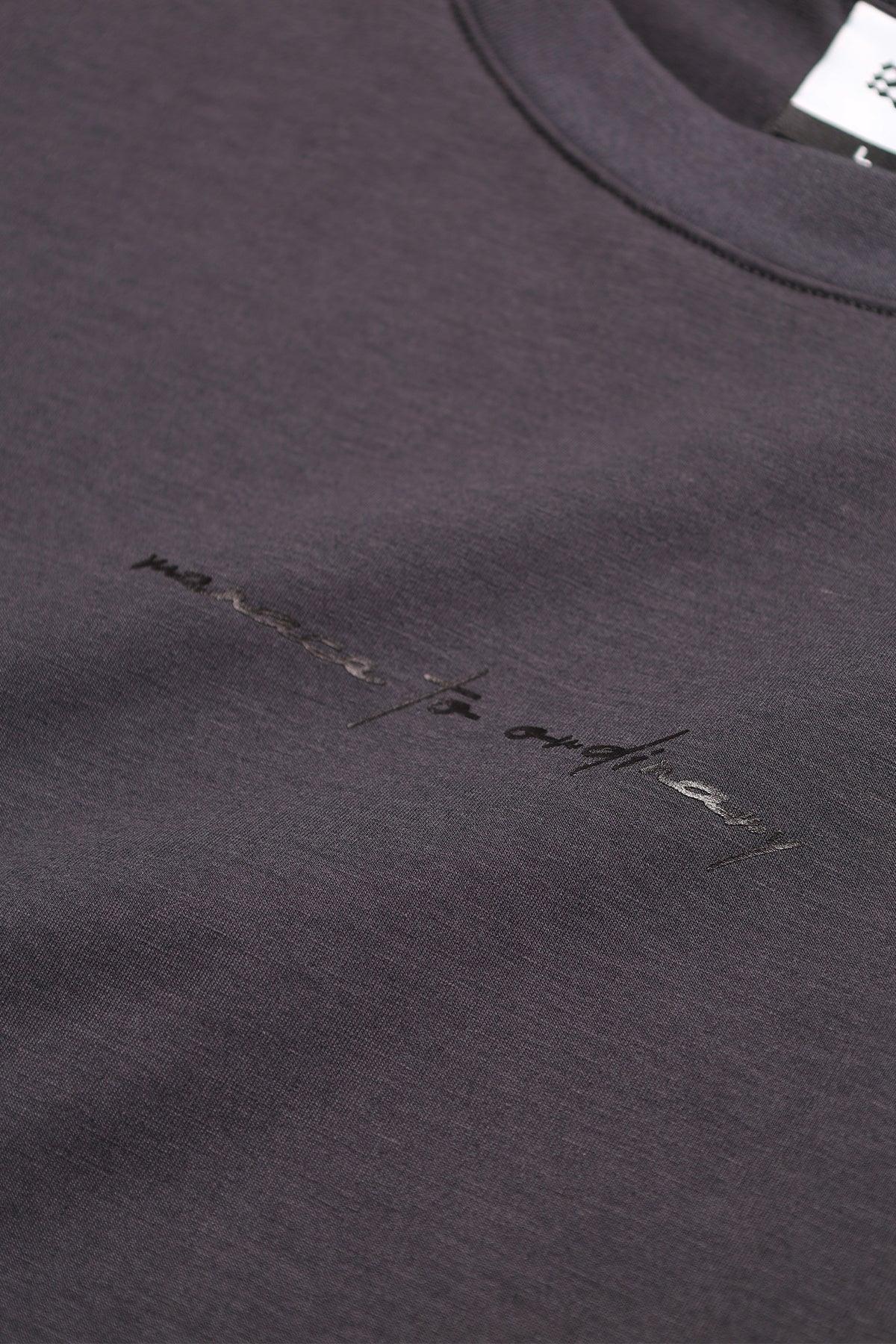 Jed North Men's Energy Oversized T-Shirt - Dark Gray