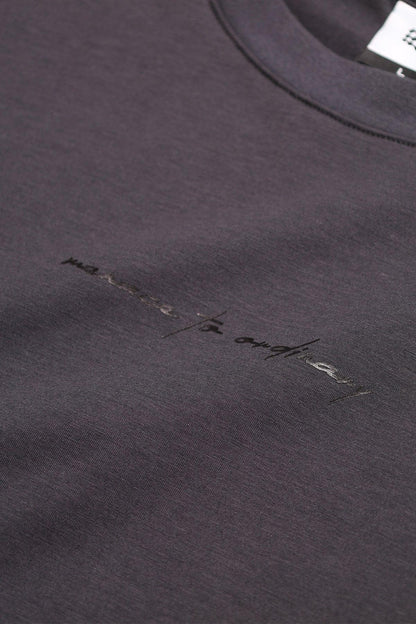 Jed North Men's Energy Oversized T-Shirt - Dark Gray