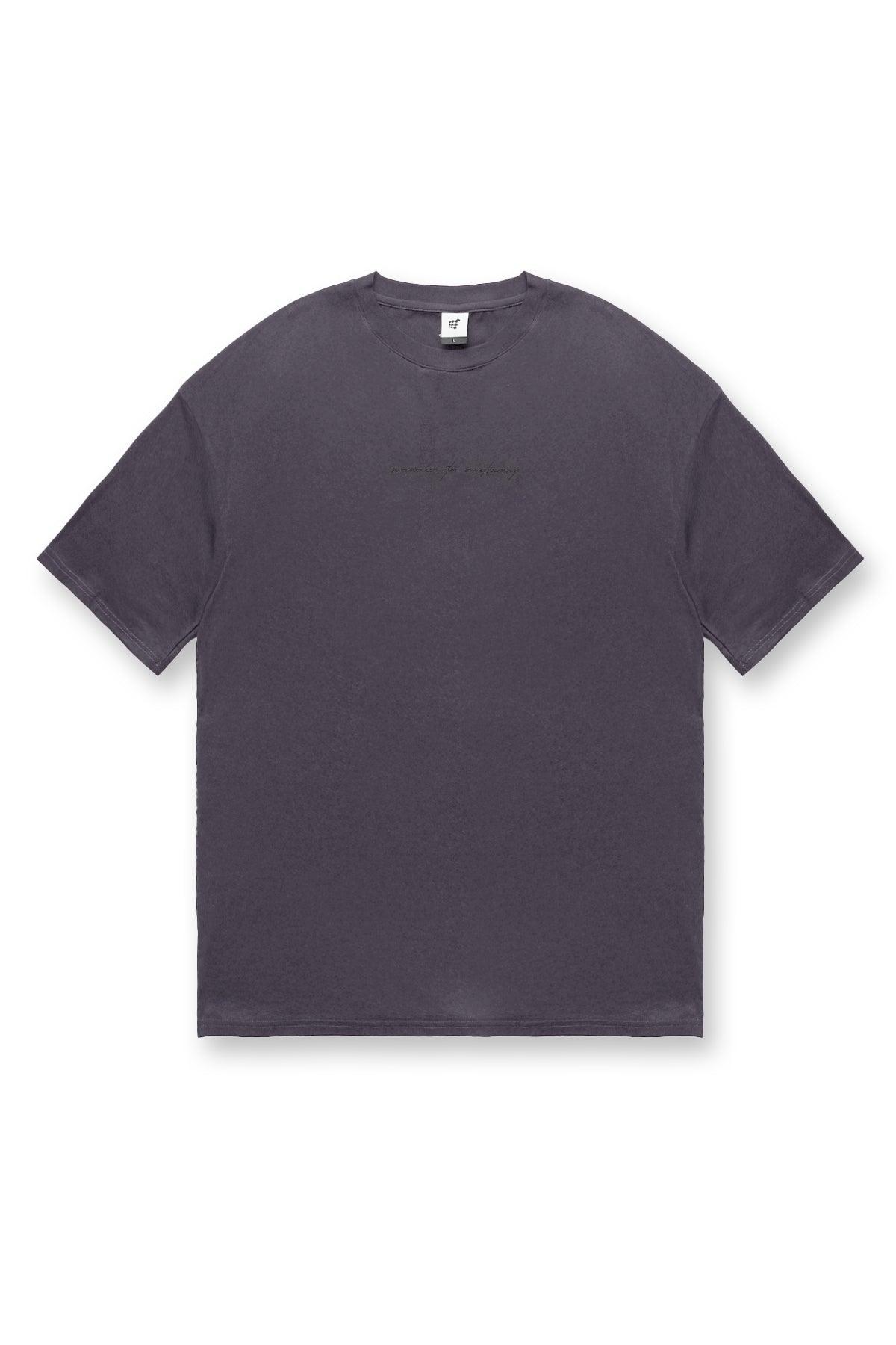 Jed North Men's Energy Oversized T-Shirt - Dark Gray