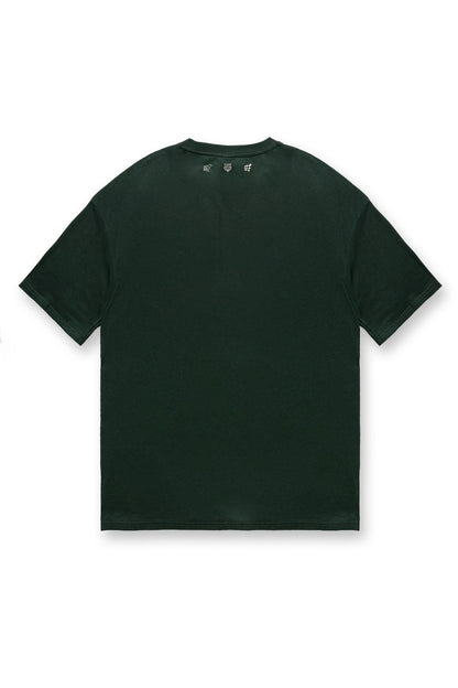 Jed North Men's Energy Oversized T-Shirt - Forest Green