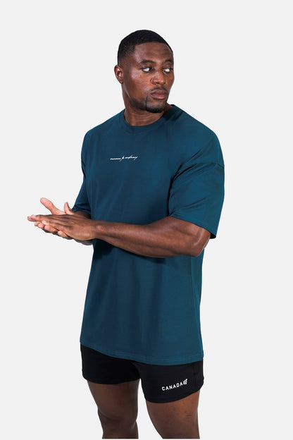 Jed North Men's Energy Oversized T-Shirt - Teal