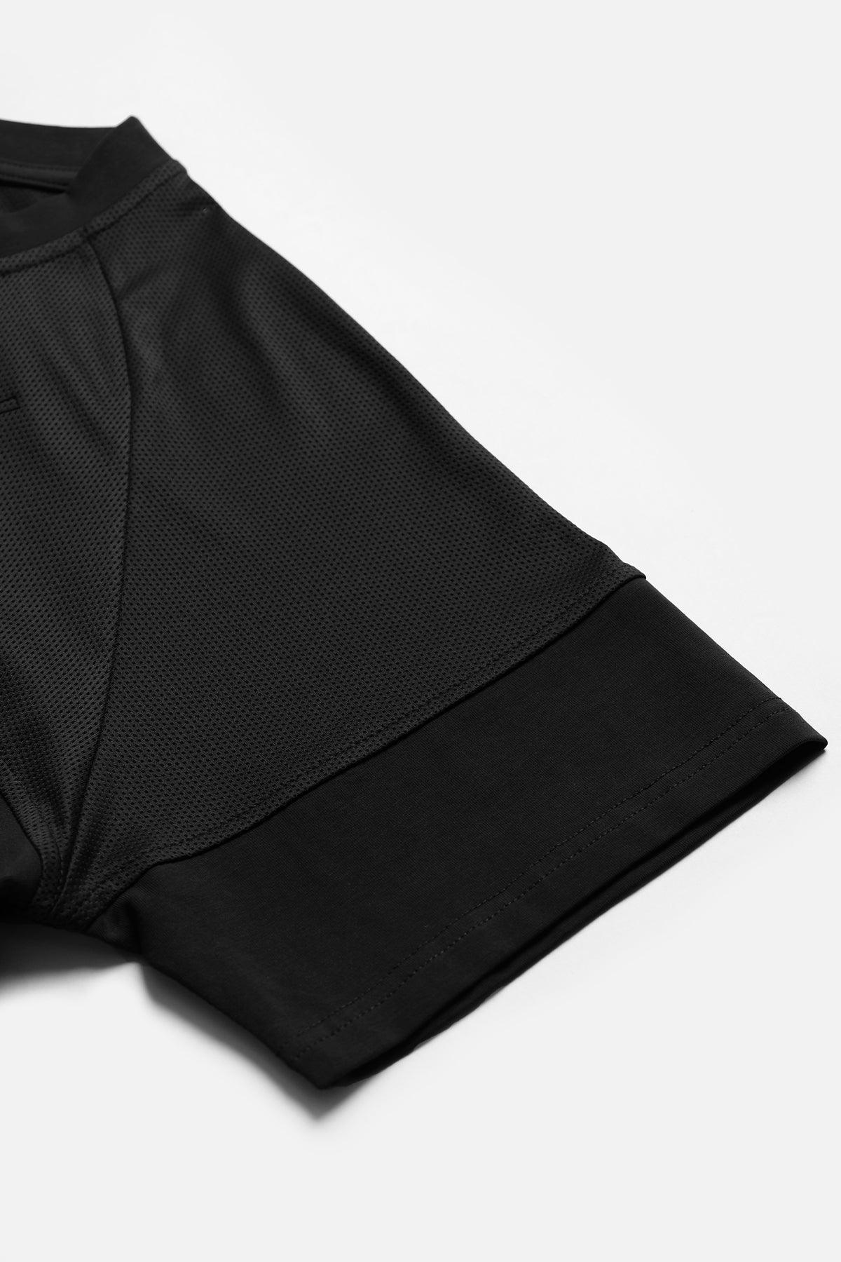 Jed North Men's Core Mesh Workout T-Shirt 2.0 - Black
