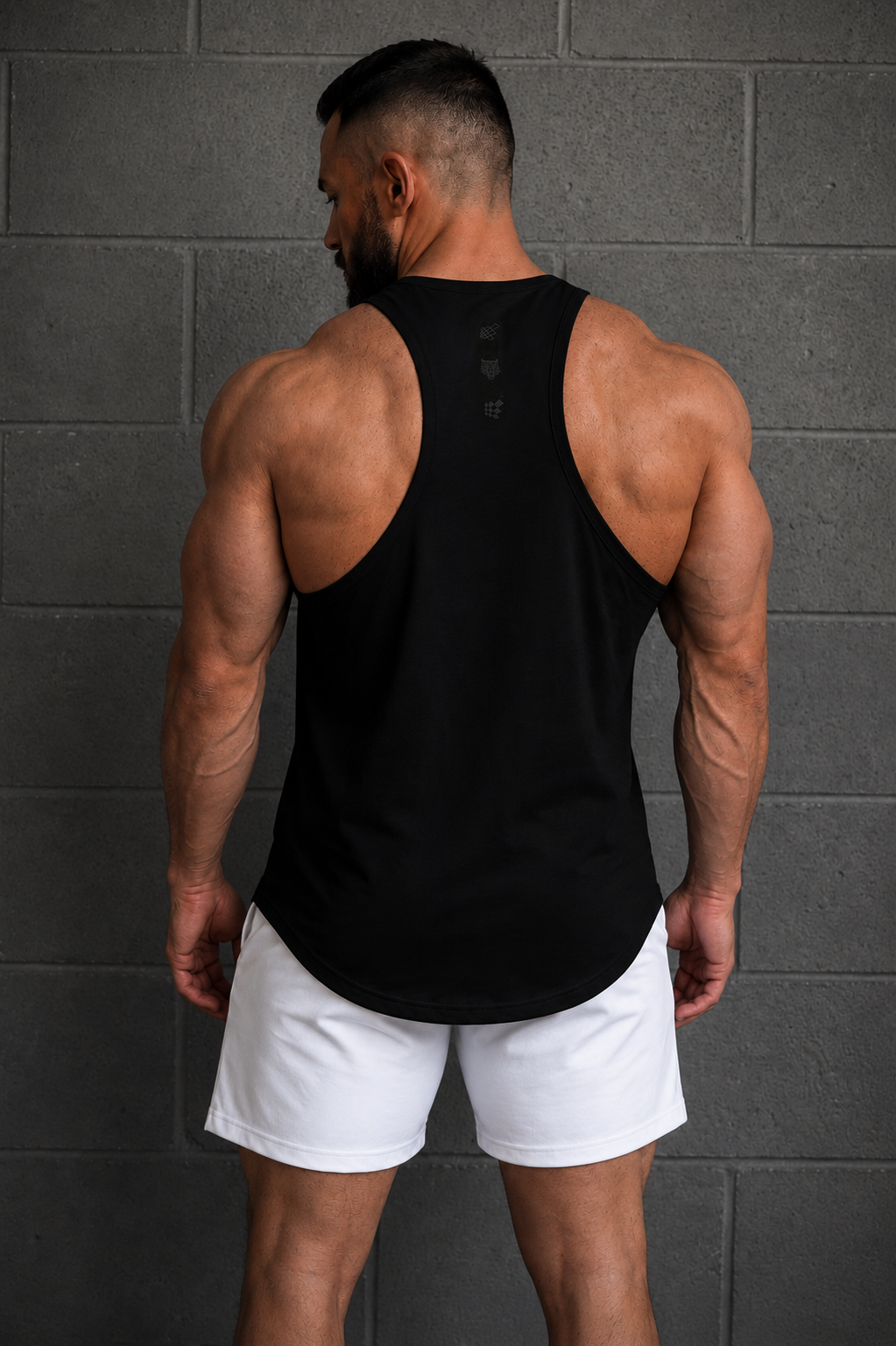 Jed North Men's Flex Training Stringer - Onyx Black