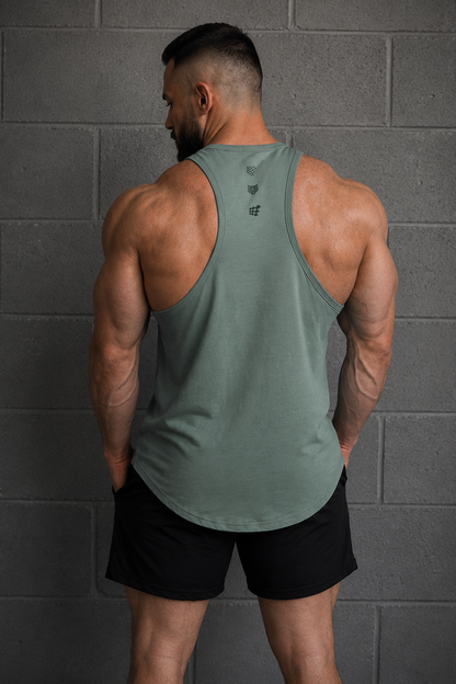 Jed North Men's Flex Training Stringer - Cool Mint