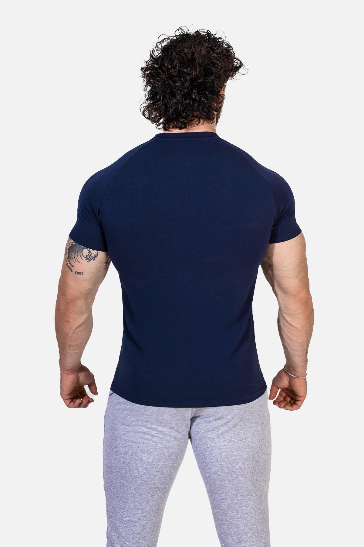 Jed North Men's Titan 2.0 Muscle-Fit T-Shirt - Navy
