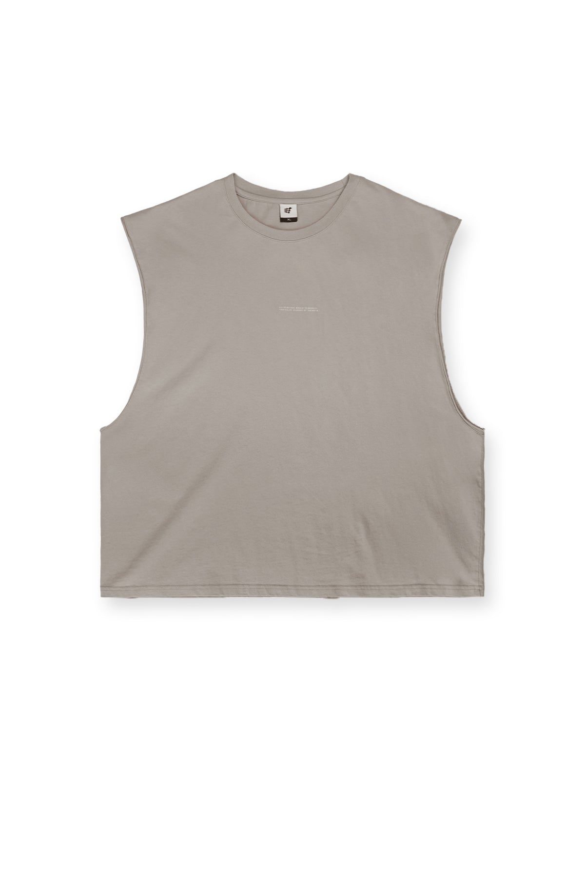 Jed North Men's Box Cut Muscle Tee - Light Khaki