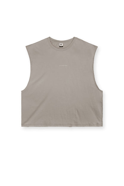 Jed North Men's Box Cut Muscle Tee - Light Khaki