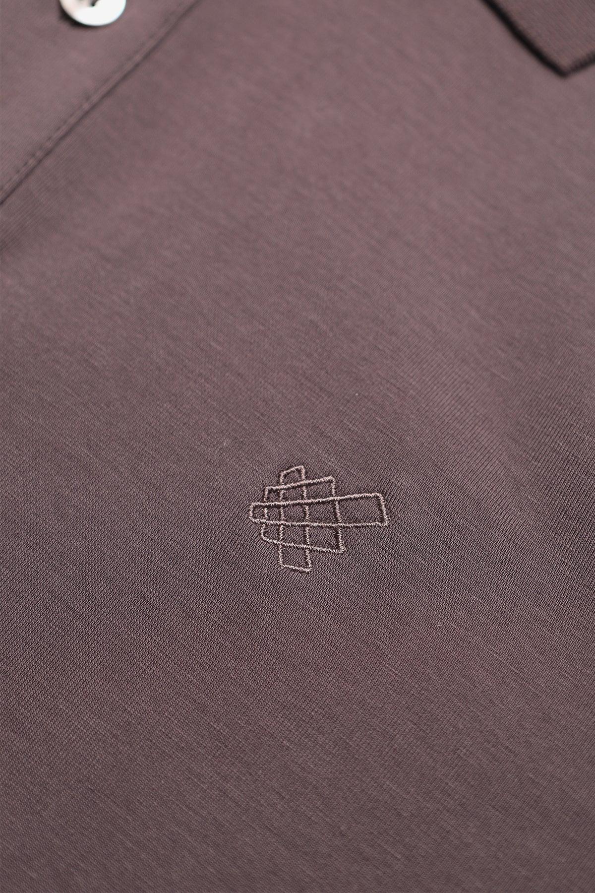 Jed North Men's Muscle Fit All-Day Polo T-Shirt - Steel Gray