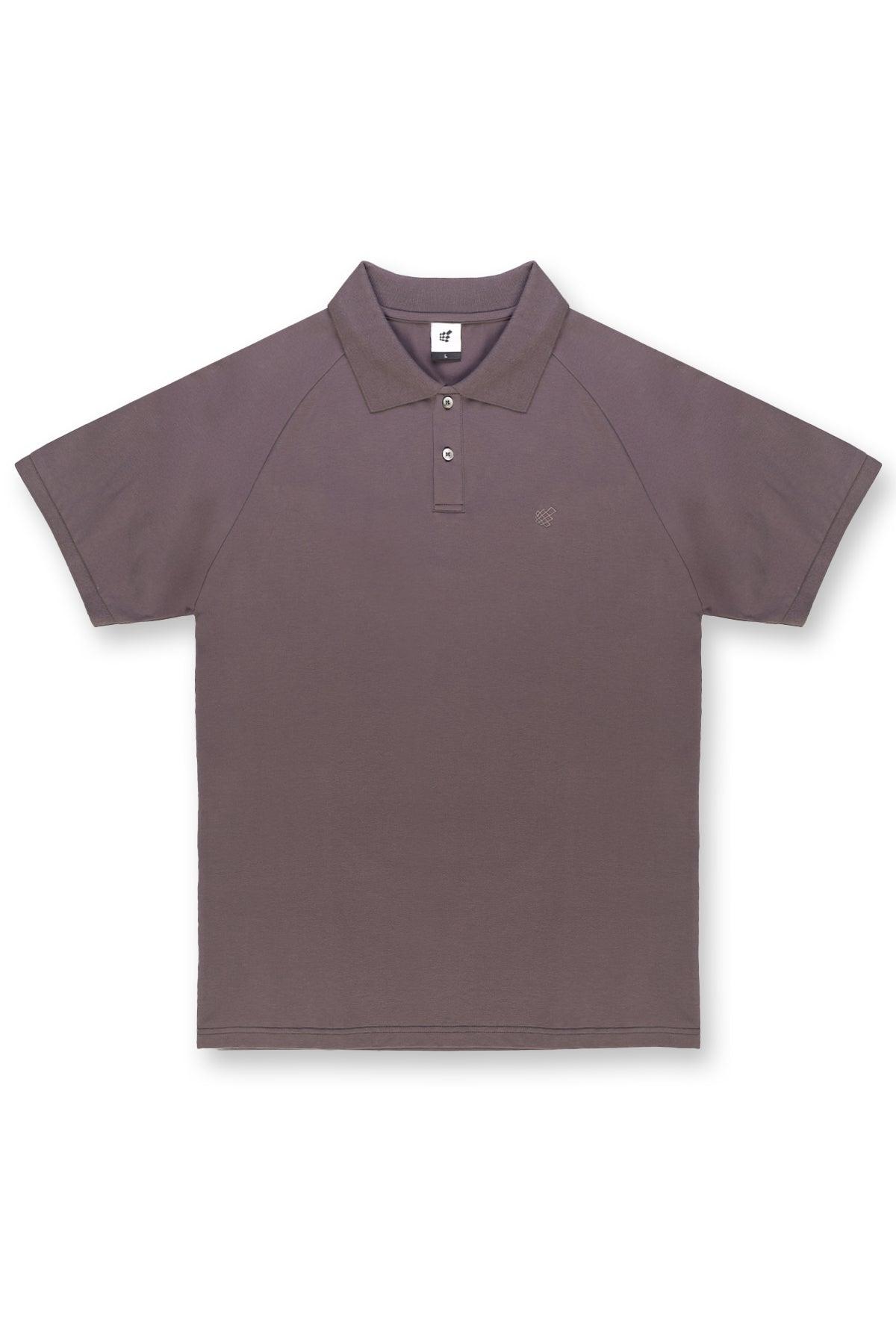 Jed North Men's Muscle Fit All-Day Polo T-Shirt - Steel Gray