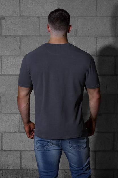 Jed North Men's Classic Premium Pocket T-Shirt - Dark Gray