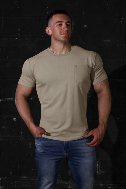 Jed North Men's Classic Premium Pocket T-Shirt - Pistachio Green