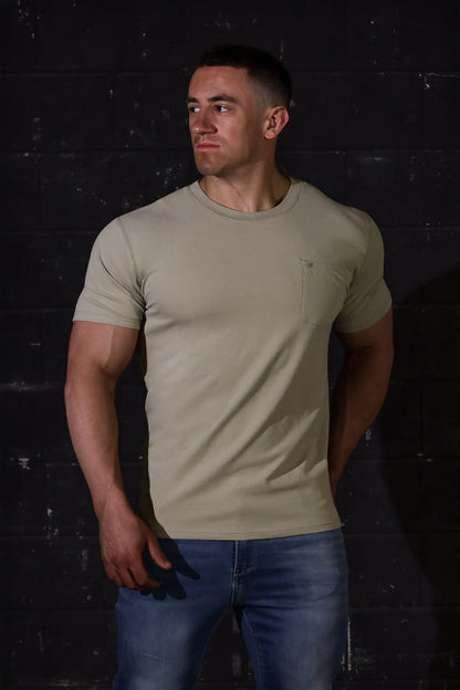 Jed North Men's Classic Premium Pocket T-Shirt - Pistachio Green