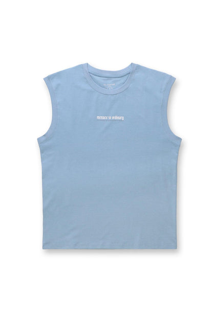 Jed North Men's Sleeveless Muscle Tee - Light Blue