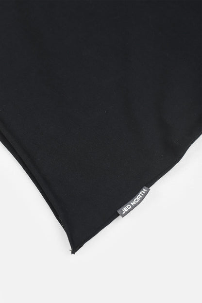 Jed North Men's Raglan Sleeveless Muscle Tank - All Black