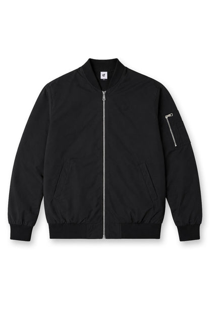 Jed North Men's Men's Premium Bomber Jacket - Black