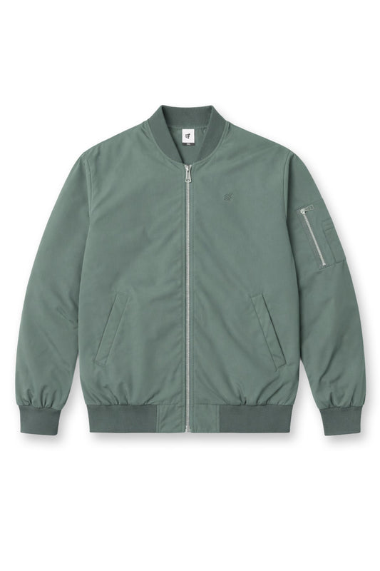 Jed North Men's Men's Premium Bomber Jacket - Olive