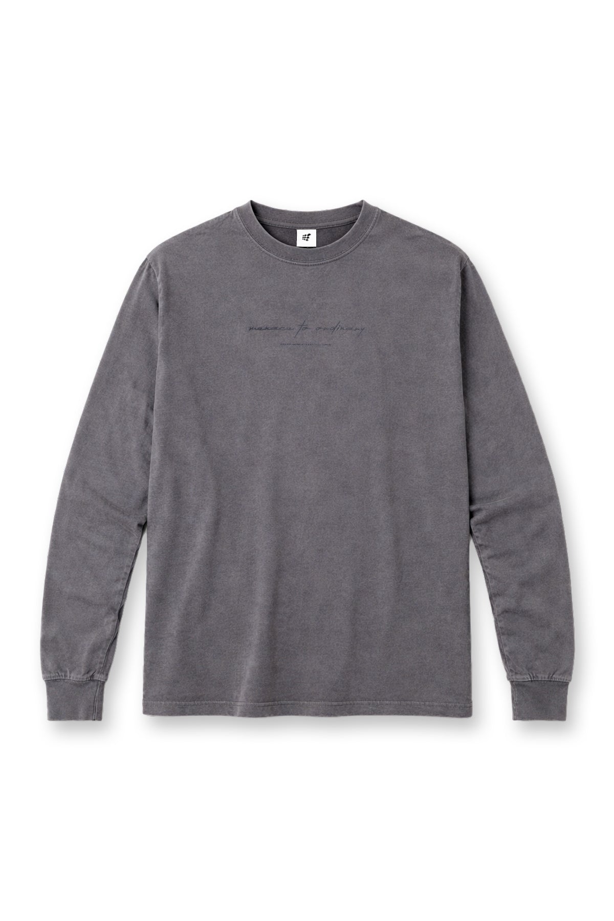Jed North Men's Vintage Wash Long Sleeve T-Shirt - Storm Gray