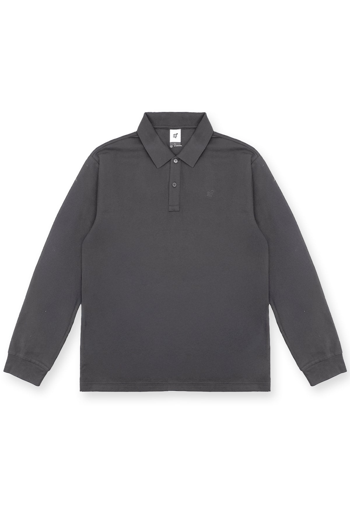 Jed North Men's Polo Button-Up Longsleeve - Cool Olive