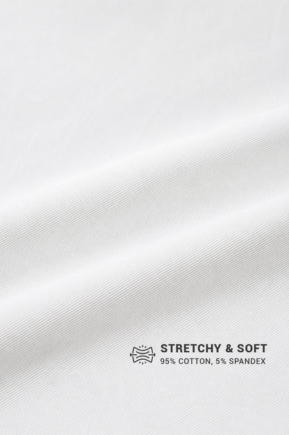 Jed North Men's Built Basics Tee - Polar White