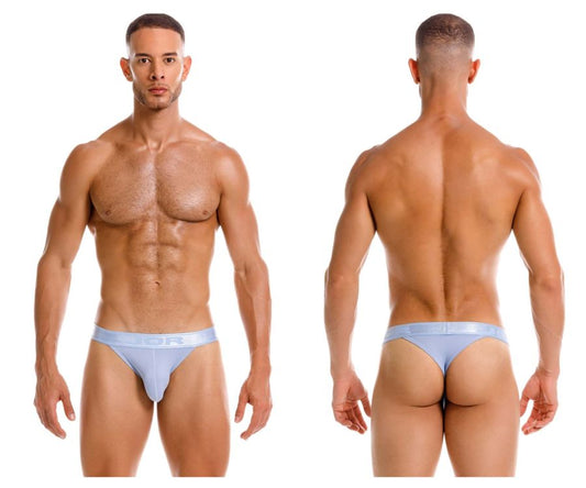 Light blue JOR 2144 Element athletic briefs with a subtle logo on the waistband designed for comfort and style