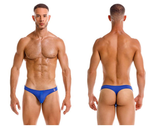 Jor 2151 apolo thongs royal blue men’s briefs with sleek form-fitting design showing front side