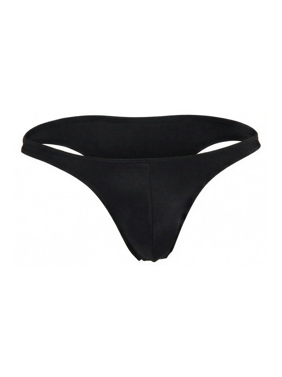 Black thong bikini bottom jor 2273 travel swim bikini with smooth seamless design and minimalistic cut backside view