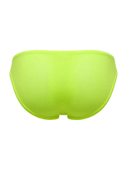 Bright neon green smooth seamless swim trunks jor 2353 origin bikini designed for comfortable swimwear use