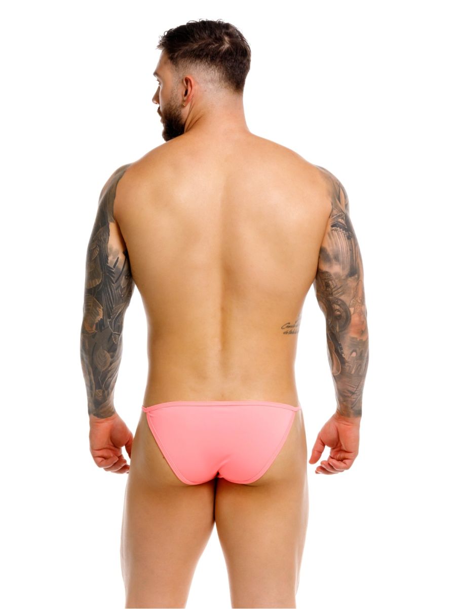 Pink jor 2358 axel bikini color candy swim trunks made of lightweight fabric for comfortable beachwear