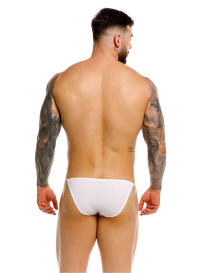 White jor 2358 axel bikini briefs with smooth form-fitting design for comfortable everyday wear