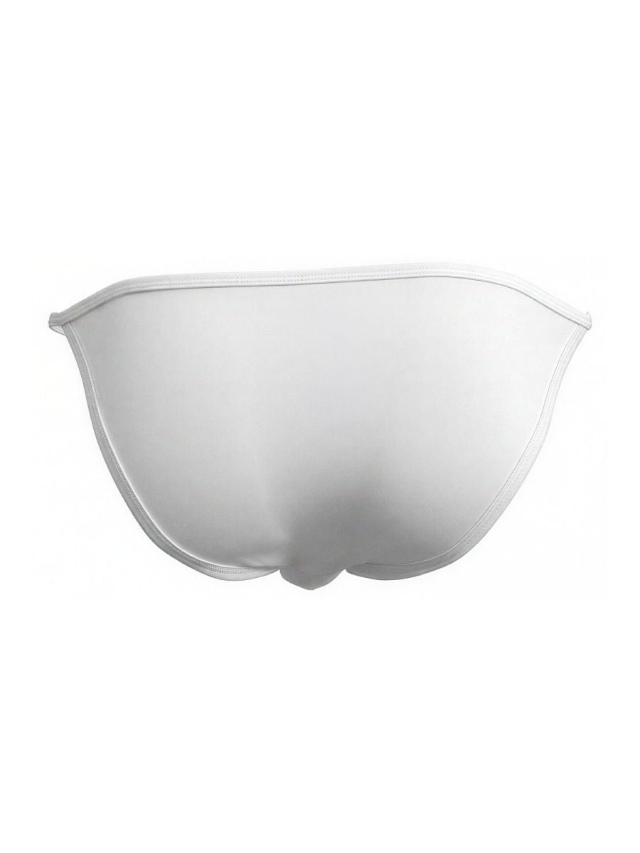 White seamless briefs jor 2358 axel bikini made of smooth stretchy fabric with minimalist design front view