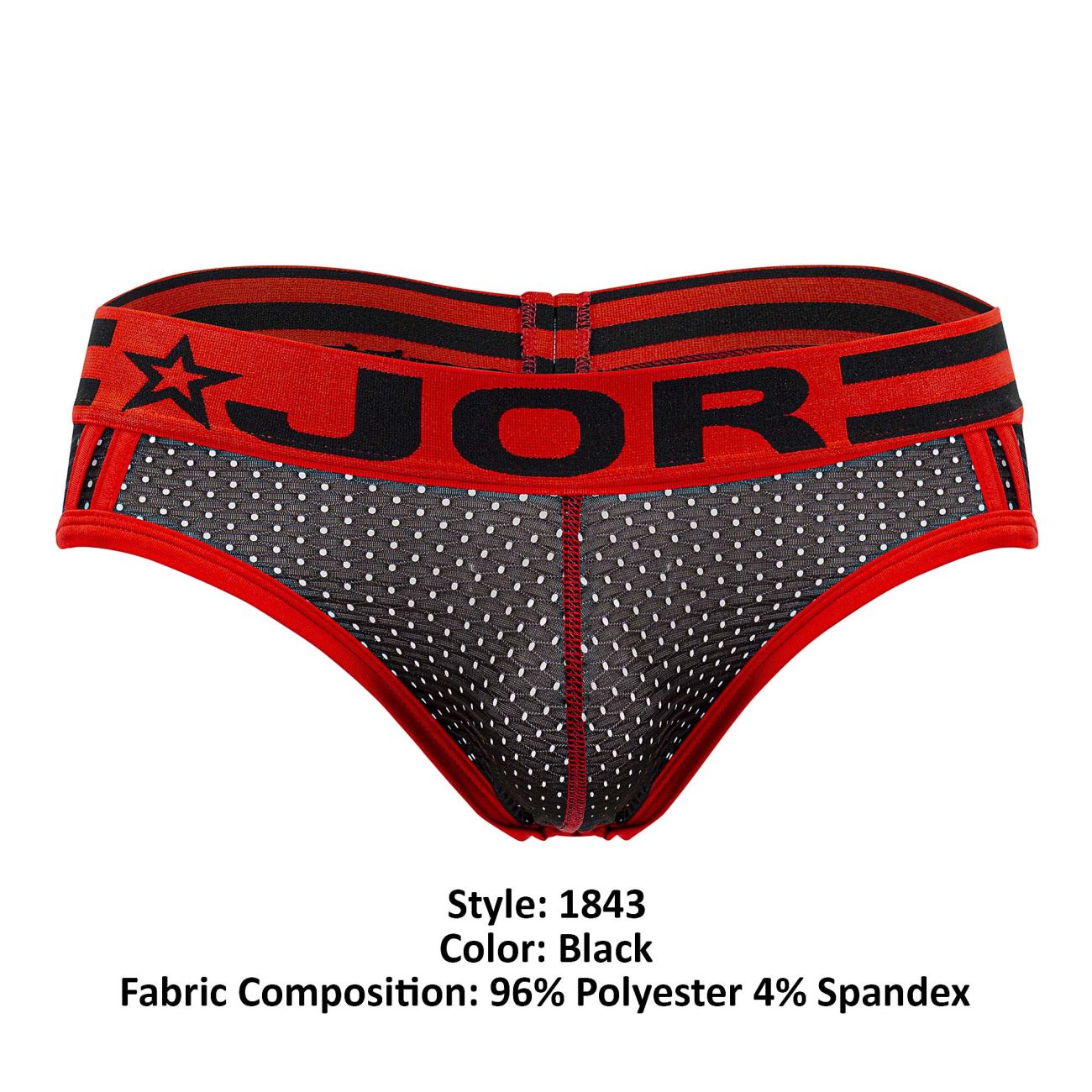 JOR 1843 Nitro G-String Farbe Schwarz