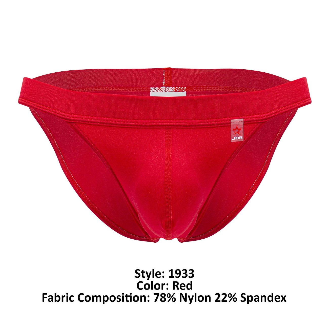 JOR 1933 Garoto Bikini Farbe Rot