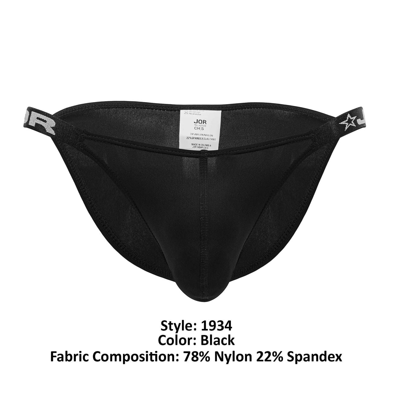 JOR 1934 Dante Bikini Farbe Schwarz