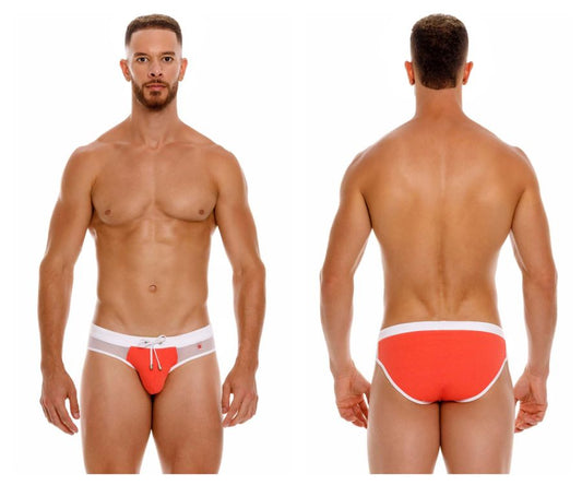 JOR 1996 Ibiza Swim Briefs Color Coral