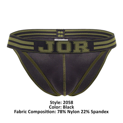 JOR 2058 College Bikini Farbe Schwarz