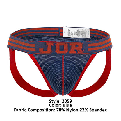 JOR 2059 College Jockstrap Color Blue