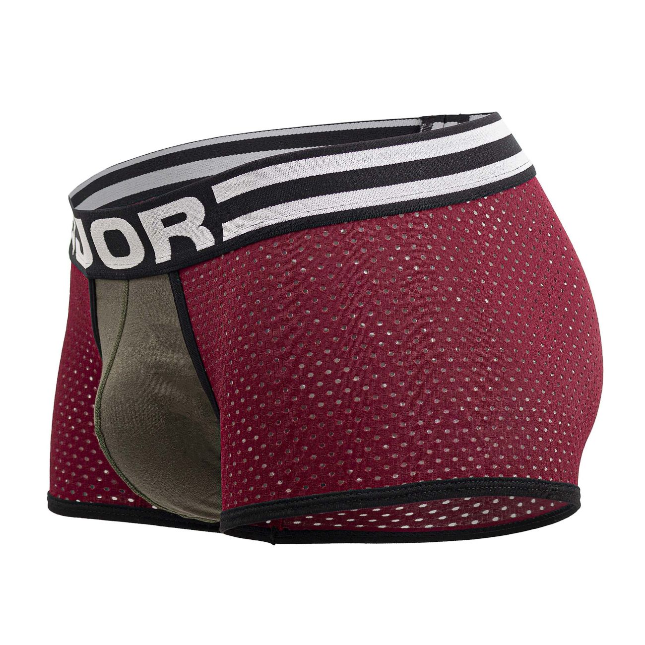 JOR 2076 Boxer militaire couleur vin