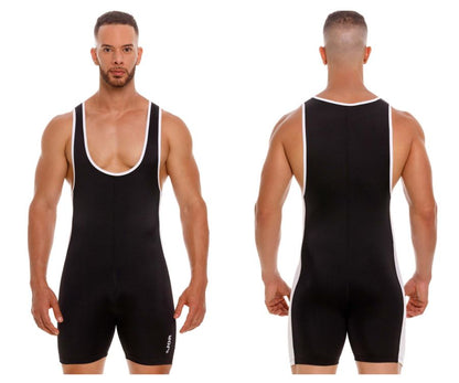 JOR 2133 Fighter Bodysuit Farbe Schwarz