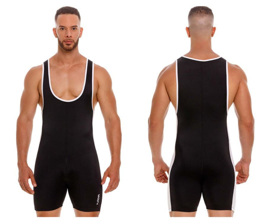 JOR 2133 Fighter Bodysuit Farbe Schwarz