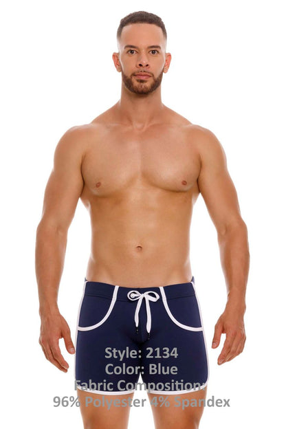 JOR 2134 Wimbledon Athletic Shorts Farbe Blau