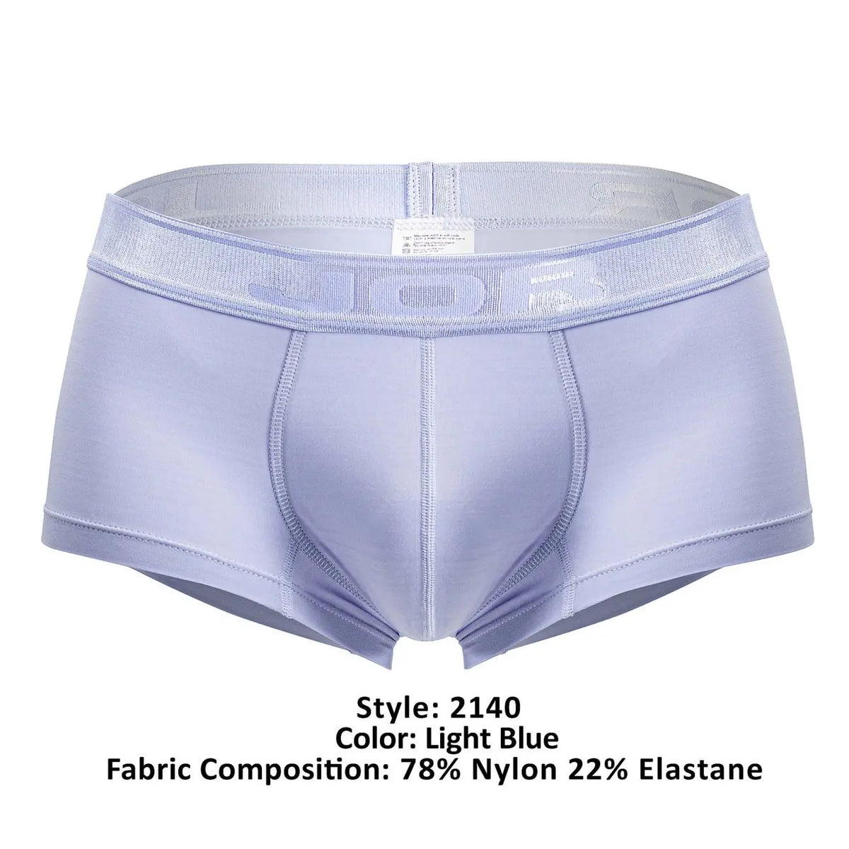 JOR Men's Underwear 2140 Element Trunks Color Light Blue