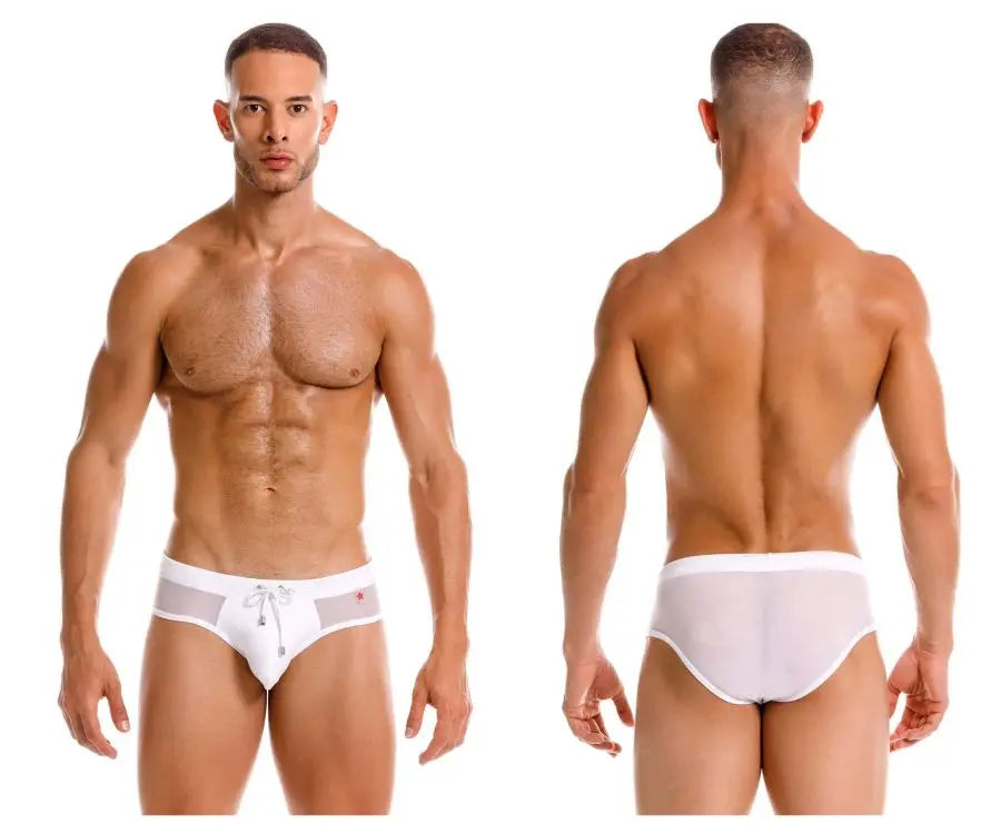 JOR Men's active and swimwear 2193 Mystic Swim Briefs Color White