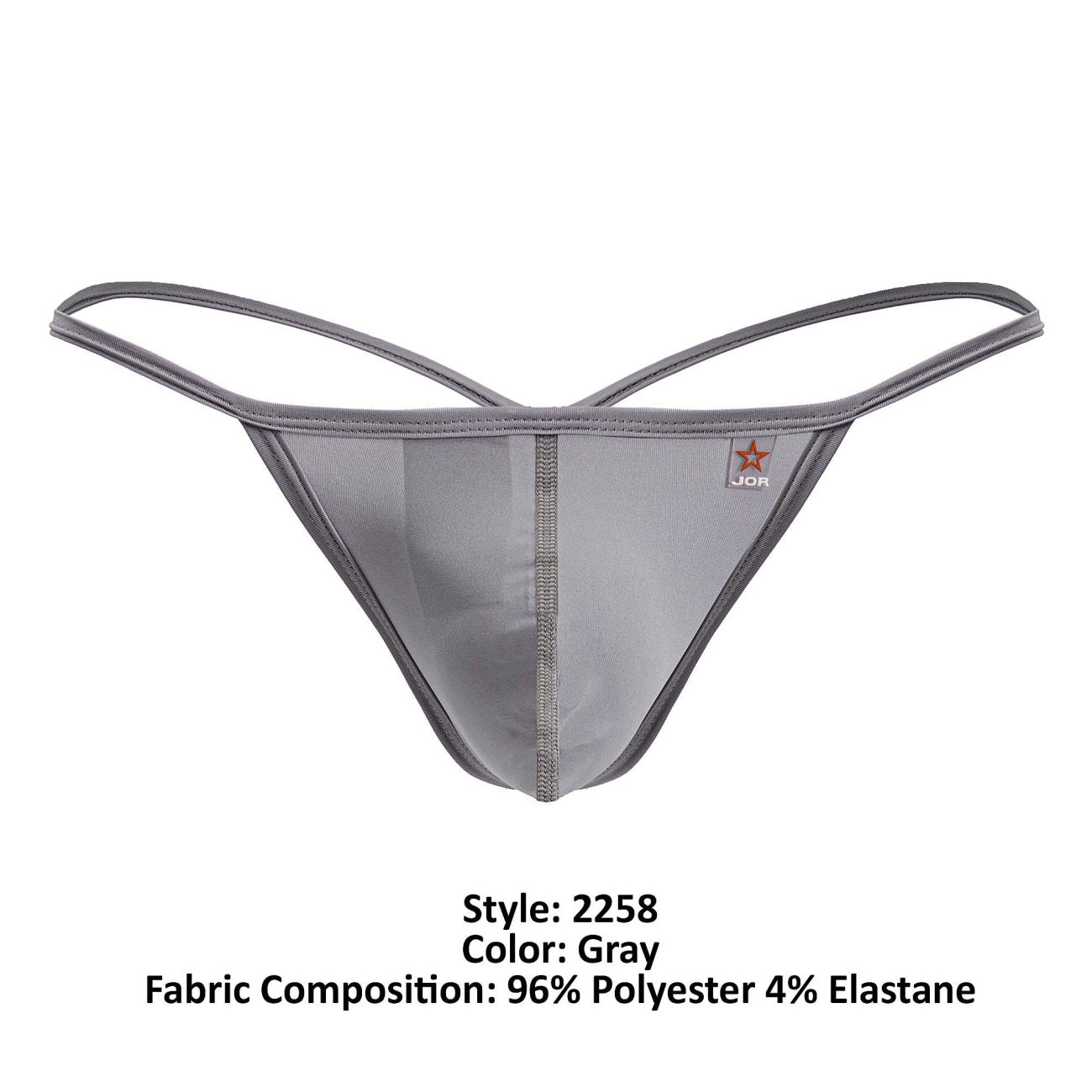 JOR 2258 Axel G-String Color Gray