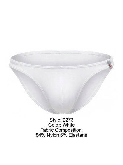 JOR Men's active and swimwear 2273 Travel Swim Bikini Color White