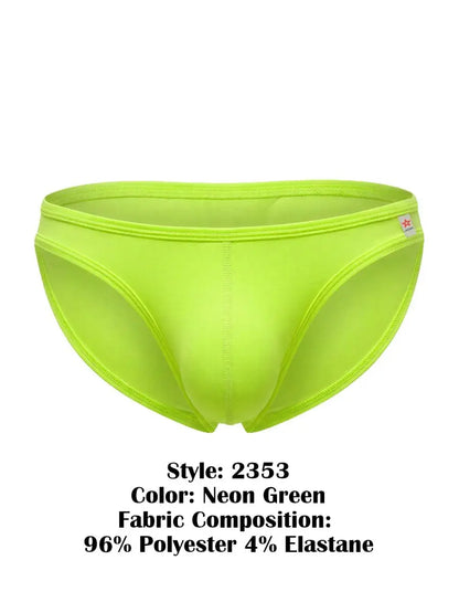 JOR Herrenunterwäsche 2353 Origin Bikini Farbe Neongrün