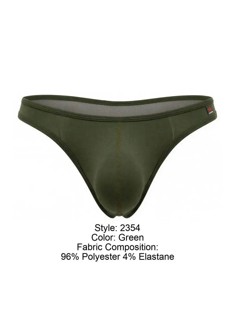 JOR Caleçons Homme 2354 String Origin Vert