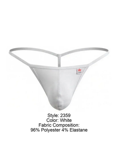 JOR Caleçon Homme 2359 Axel G-String Couleur Blanc